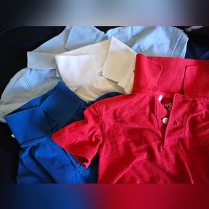 Bundle of boys "uniform" shirts